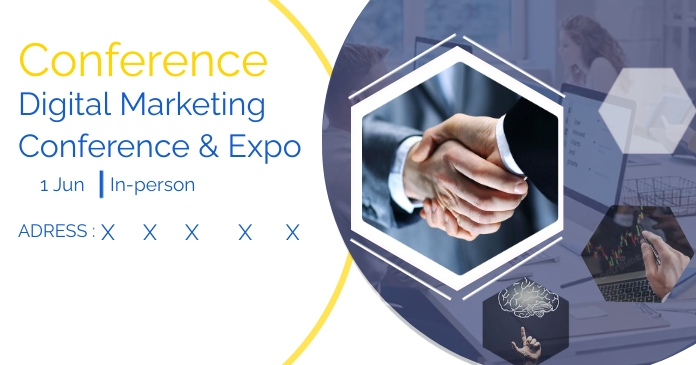 DIGITAL MARKETING CONFERENCE Template | PosterMyWall