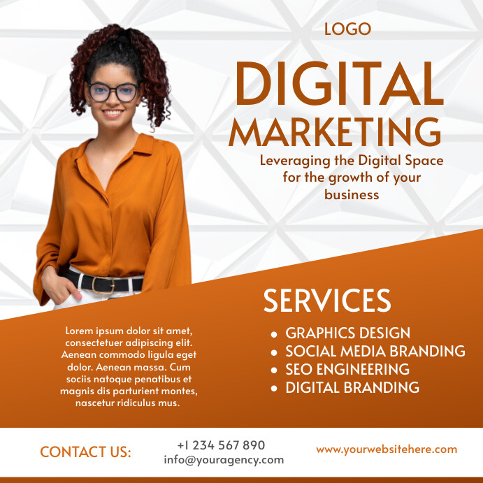 digital marketing Template PosterMyWall