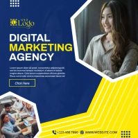 Digital Marketing Design Instagram Post template