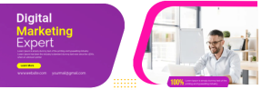 Digital Marketing Twitter Banner template