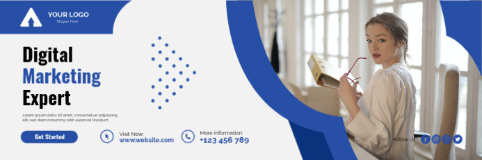 Digital Marketing Expert Banner Template | PosterMyWall