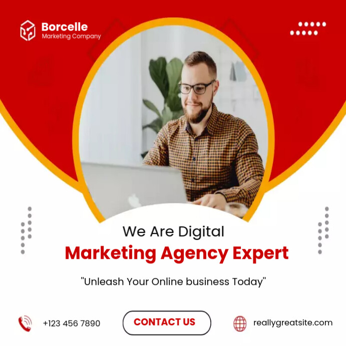 Digital Marketing Expert Instagram Post Template | PosterMyWall