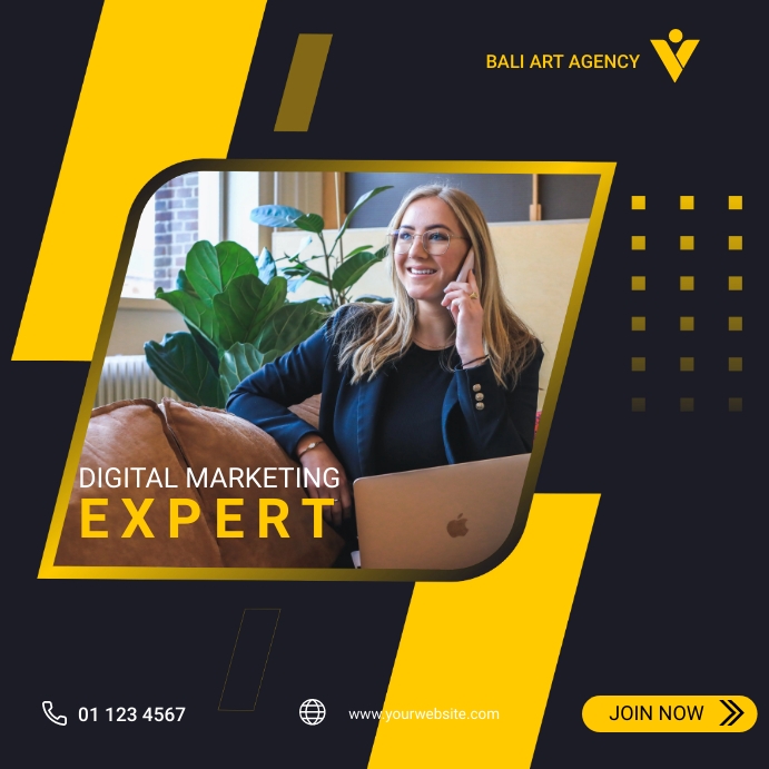 Copy of Digital Marketing Expert Instagram Post | PosterMyWall