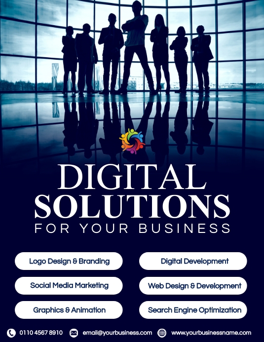 Digital marketing flyers Template | PosterMyWall