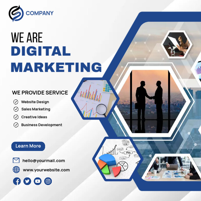 Digital Marketing Instagram Post Template | PosterMyWall