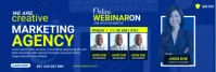 Digital marketing LinkedIn Banner template