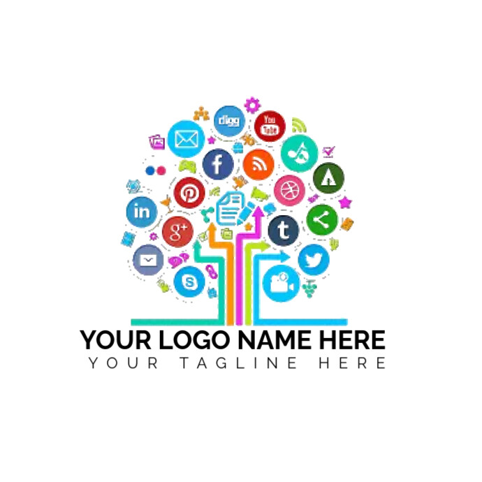 digital marketing logo Templat | PosterMyWall