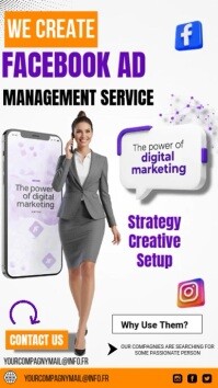Digital Marketing Service Instagram Story template
