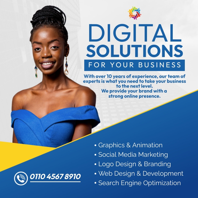 Digital marketing services poster design Template | PosterMyWall