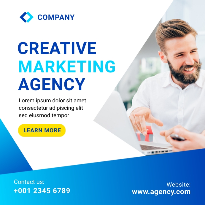 Digital Marketing Social Media Template | PosterMyWall
