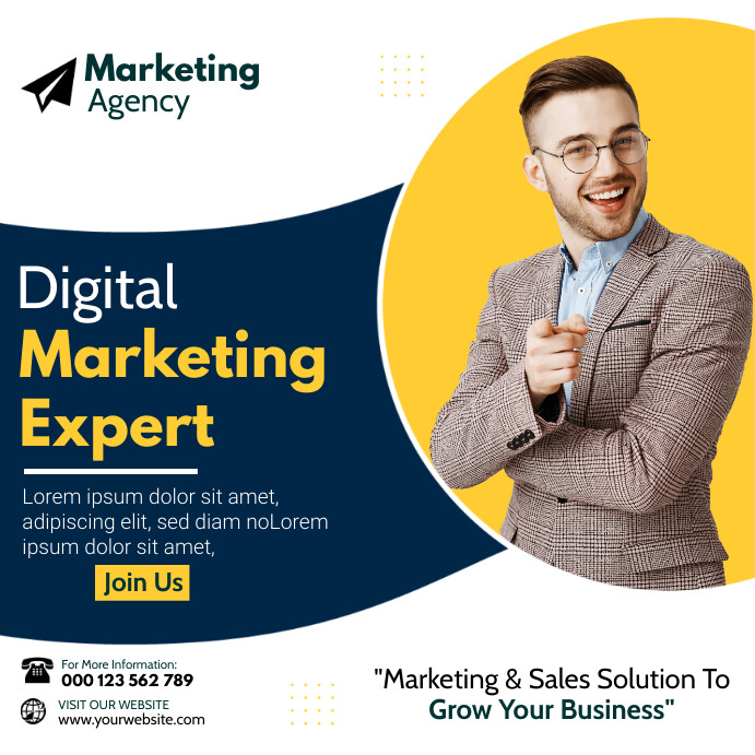 Digital Marketing Template Instagram-Beitrag