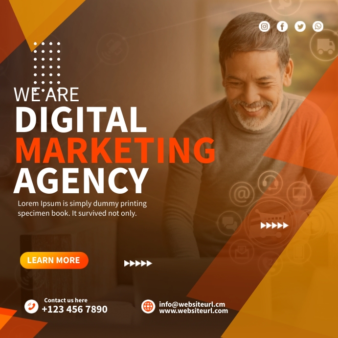 Digital Marketing Template PosterMyWall