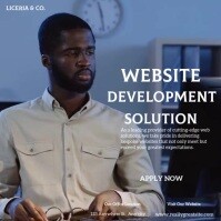 Digital Marketing  Website Designer  Website Developer Instagram-Beitrag template
