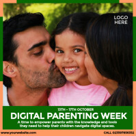 Digital Parenting Week Pos Instagram template