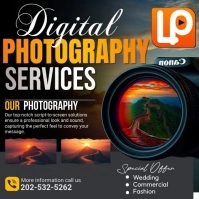 Digital Photography Services Instagram Post template