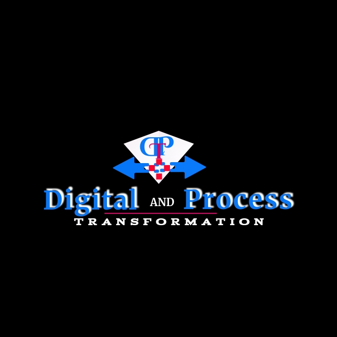 Digital Process Design Logo template