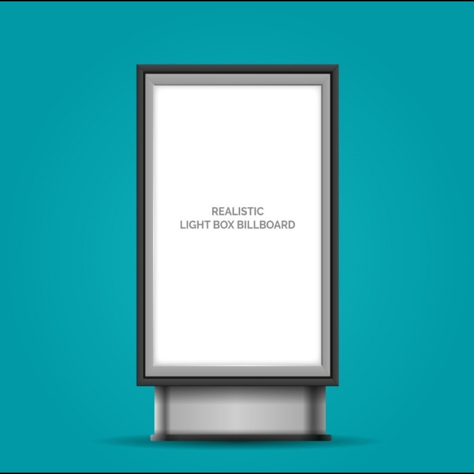 digital signage Message Instagram template