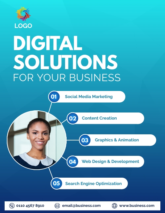 Infographic Digital Poster