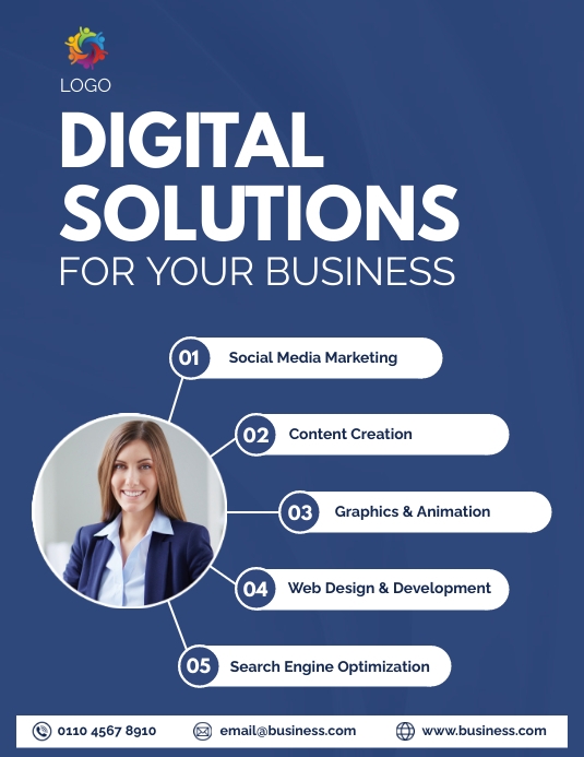 Infographic Digital Poster