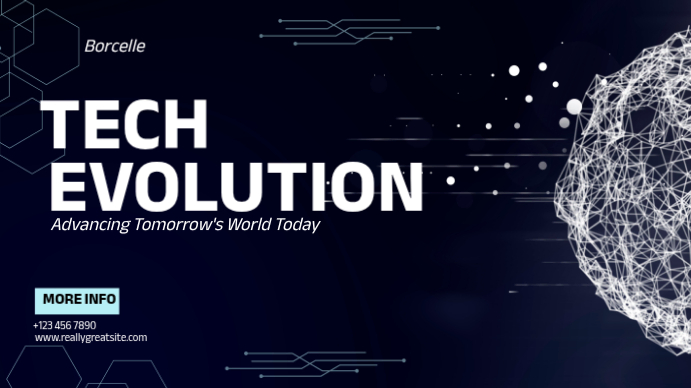 Digital Technology High Tech Innovation Template | PosterMyWall