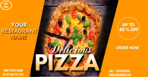 Dilicious pizza hut facebook ad template Facebook-Anzeige
