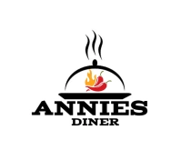 Diner / Restaurant Logo design Medium Rectangle Retângulo médio template
