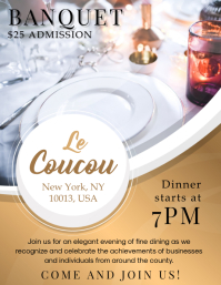 Banquet Flyers Free Downloads Postermywall