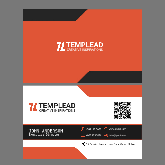Calling Card Example Ceo Director Calling Card Template | PosterMyWall