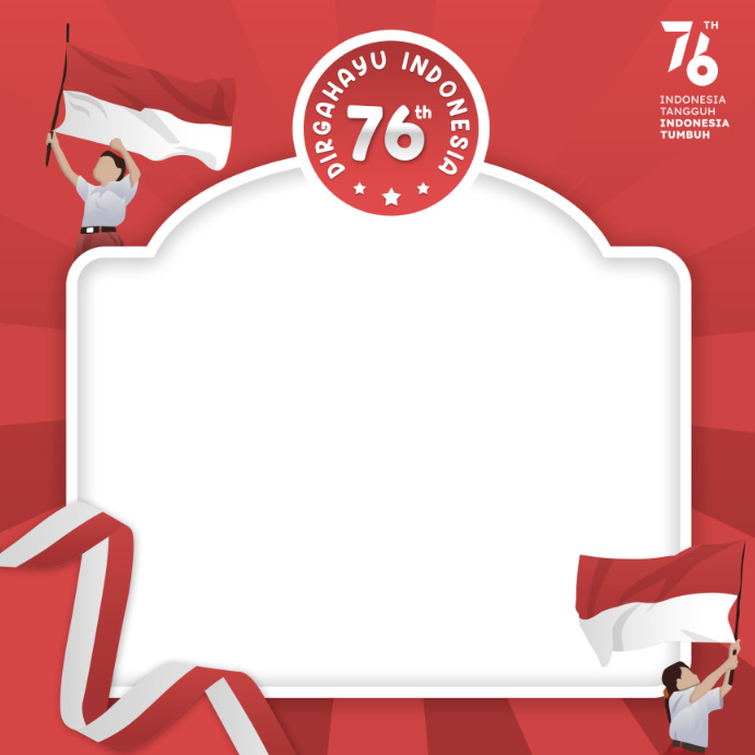 Dirgahayu Republik Indonesia Yang Ke 76 Th Template Postermywall<script async src=