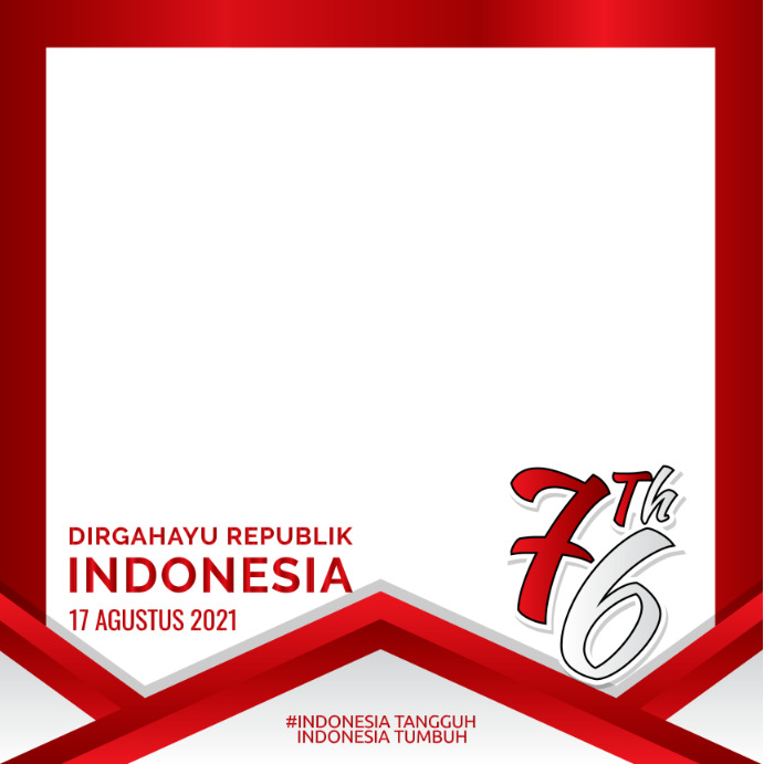 Dirgahayu Republik Indonesia Yang Ke 76 Th Wpis na Instagrama template