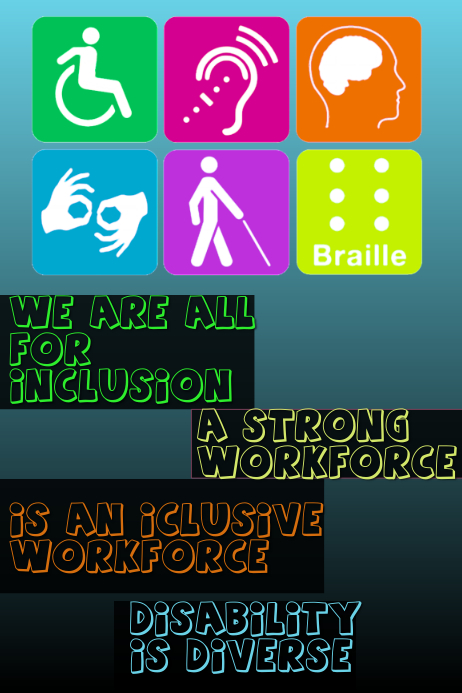 DISABILITY AWARENESS Template | PosterMyWall