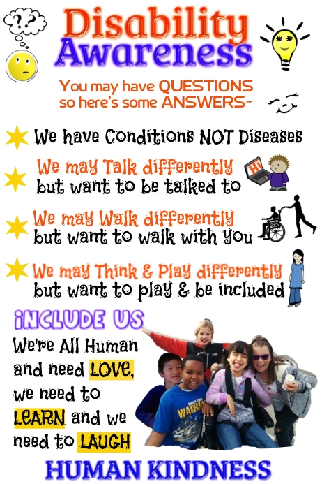 Disability Awareness Poster Template | PosterMyWall
