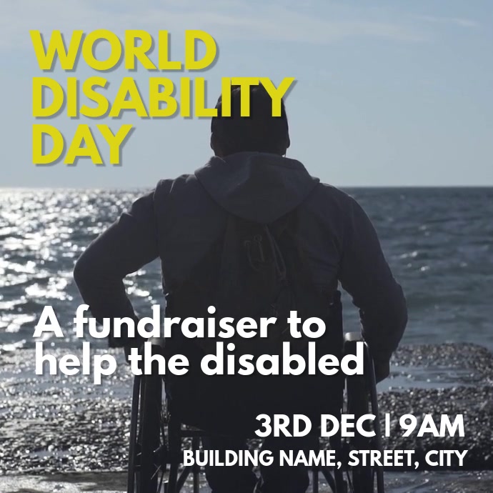 Disability Day Template | PosterMyWall