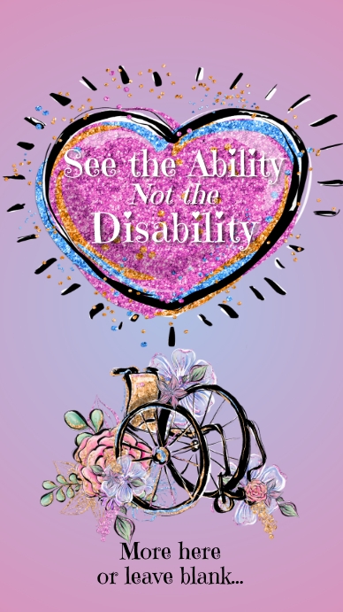 Insta Caption For Disability Rights Disability Instagram Story Template | PosterMyWall