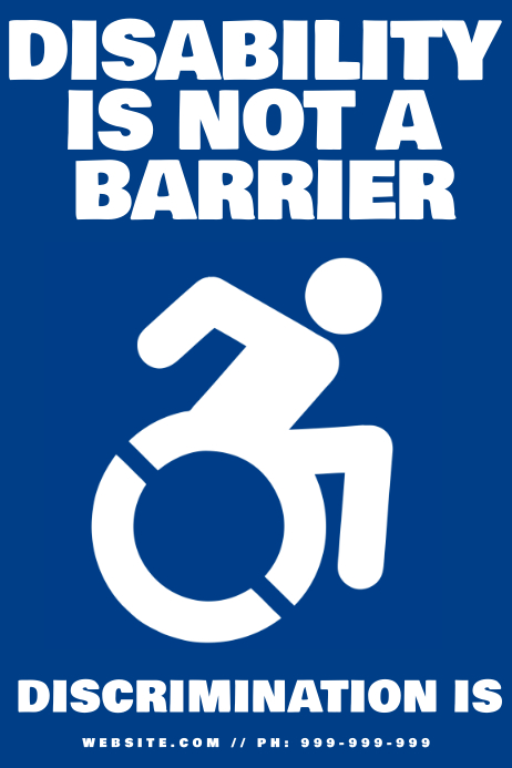 Disability Poster Template | PosterMyWall