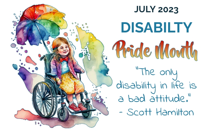 Disability Pride Month Poster Template | PosterMyWall