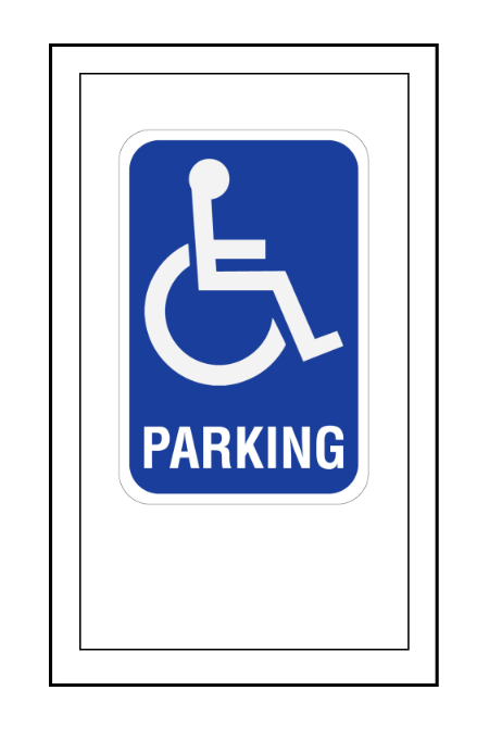 Disabled Parking Template PosterMyWall