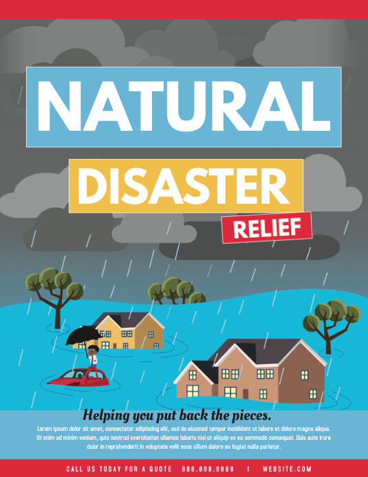 Copy of Disaster relief | PosterMyWall