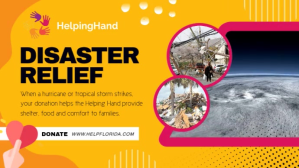 Disaster Relief Digital Display Video template