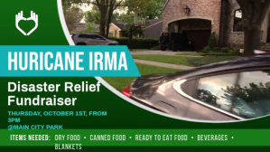 绿色 Disaster Relief Fundraiser Facebook-covervideo Template