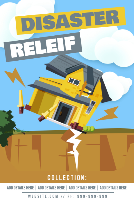 Copy of Disaster Relief Poster | PosterMyWall