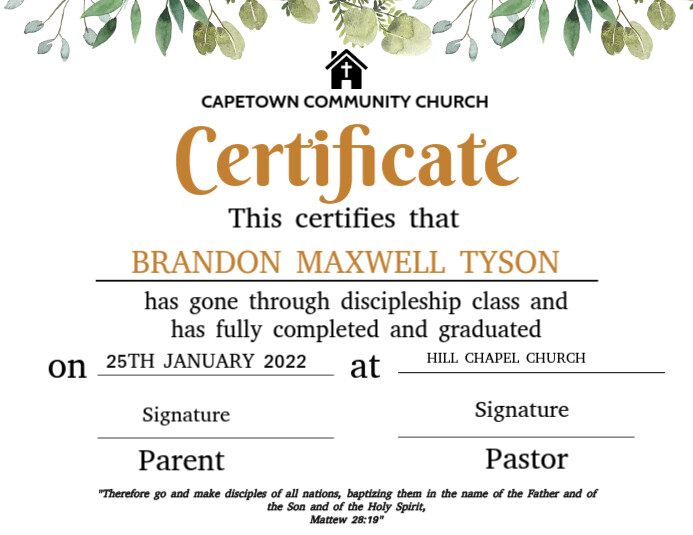 discipleship certificate flyer template (1)