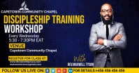 discipleship training workshop flyer template Image partagée Facebook