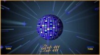 Disco Ball light Digital Display (16:9) template