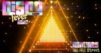 Disco Fever Digital Facebook Event Cover template
