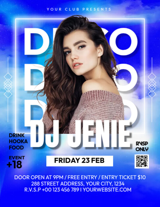 Copy of Disco Flyer Ads | PosterMyWall