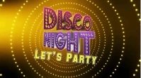 Disco night video Flyer Digitalanzeige (16:9) template