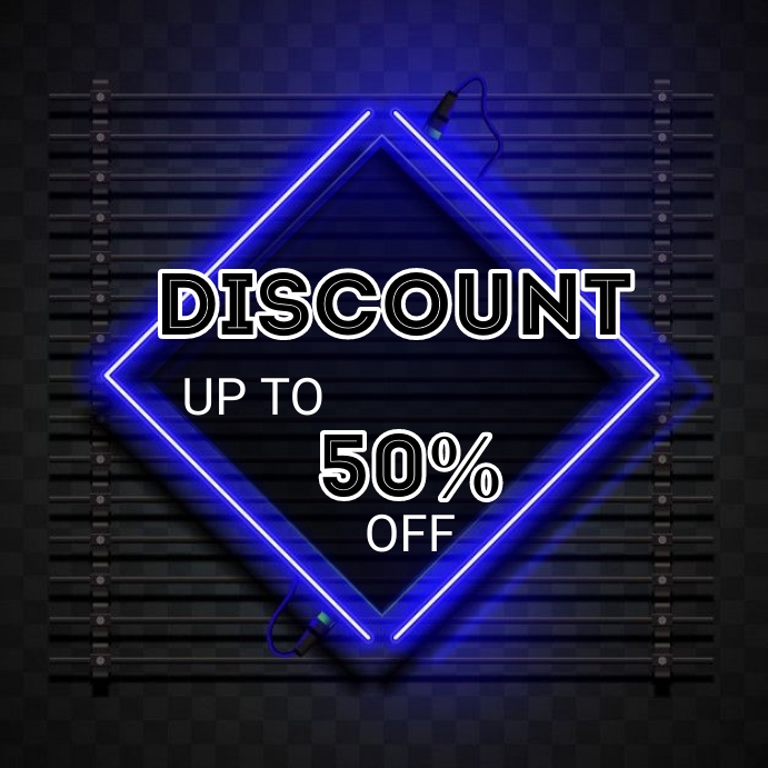 Copy of DISCOUNT 50% | PosterMyWall