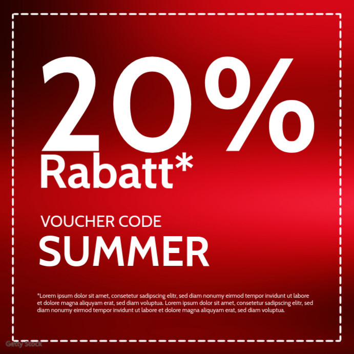 Discount Code Coupon Voucher Gift Card Template | PosterMyWall