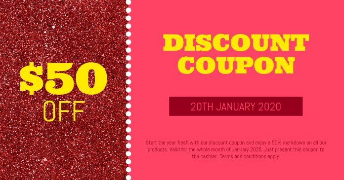 Discount Coupon Template | PosterMyWall